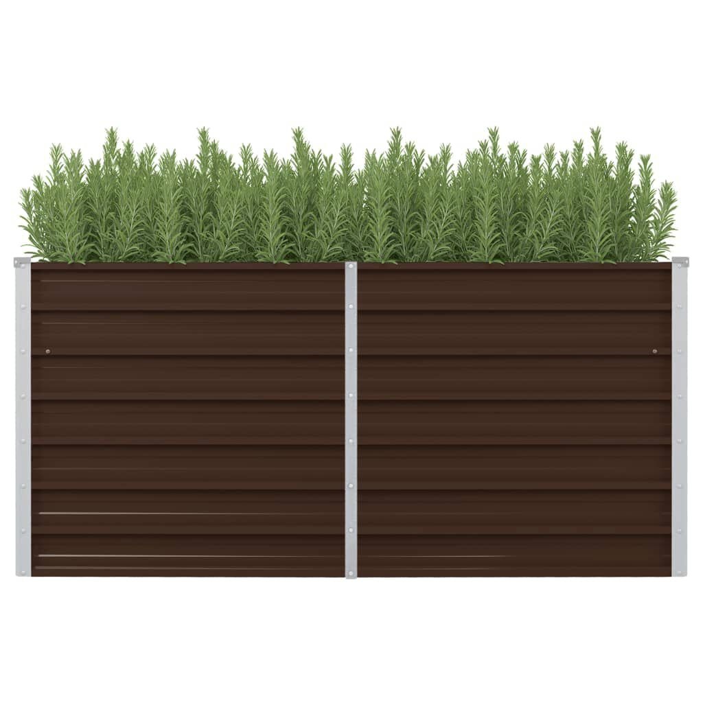 VidaXL Verhoogde Plantenbak 160cm Bruin - 35% Korting!