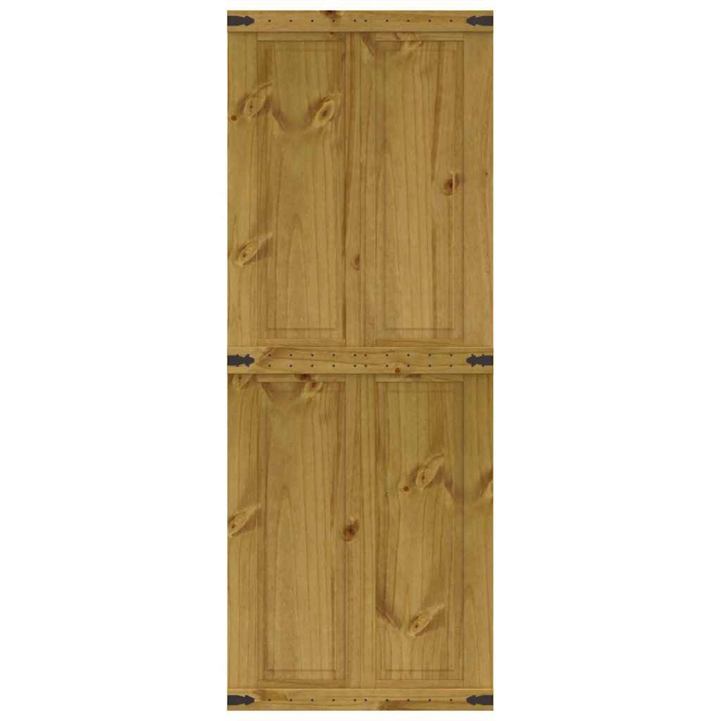 vidaXL Schuifdeur Grenenhout 80x210 cm - 35% Korting!