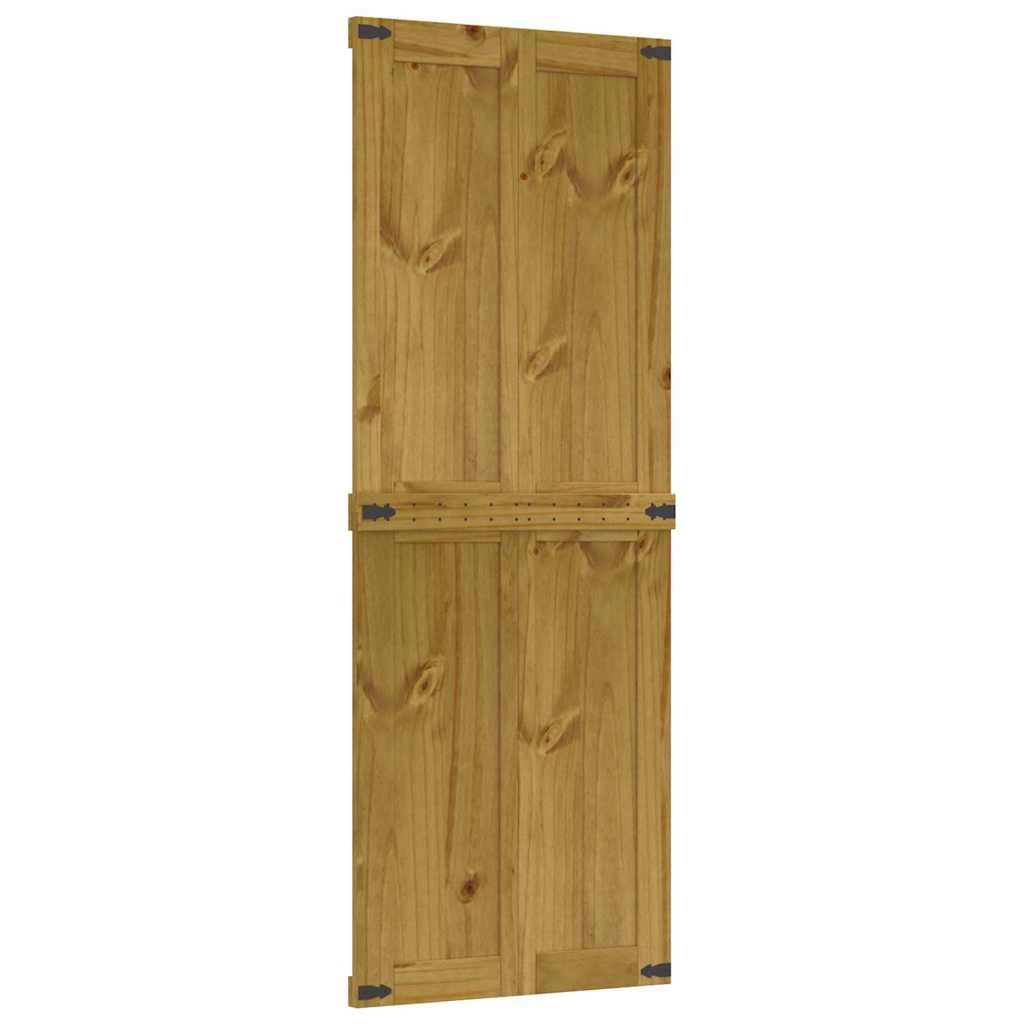 vidaXL Schuifdeur Grenenhout 80x210 cm - 35% Korting!