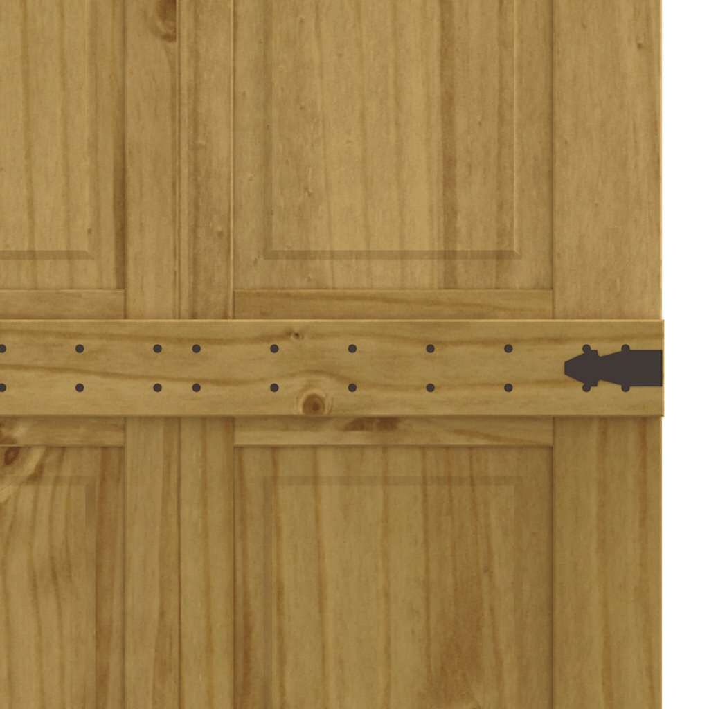 vidaXL Schuifdeur Grenenhout 80x210 cm - 35% Korting!