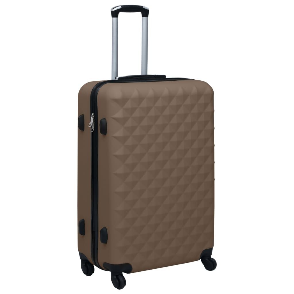 VidaXL Kofferset (2-delig, bruin) - 35% Korting!