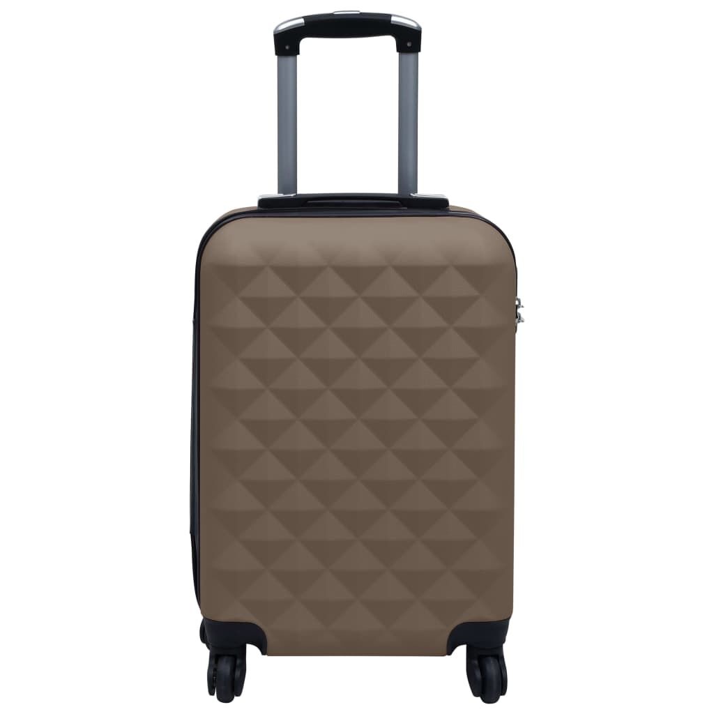 VidaXL Kofferset (2-delig, bruin) - 35% Korting!