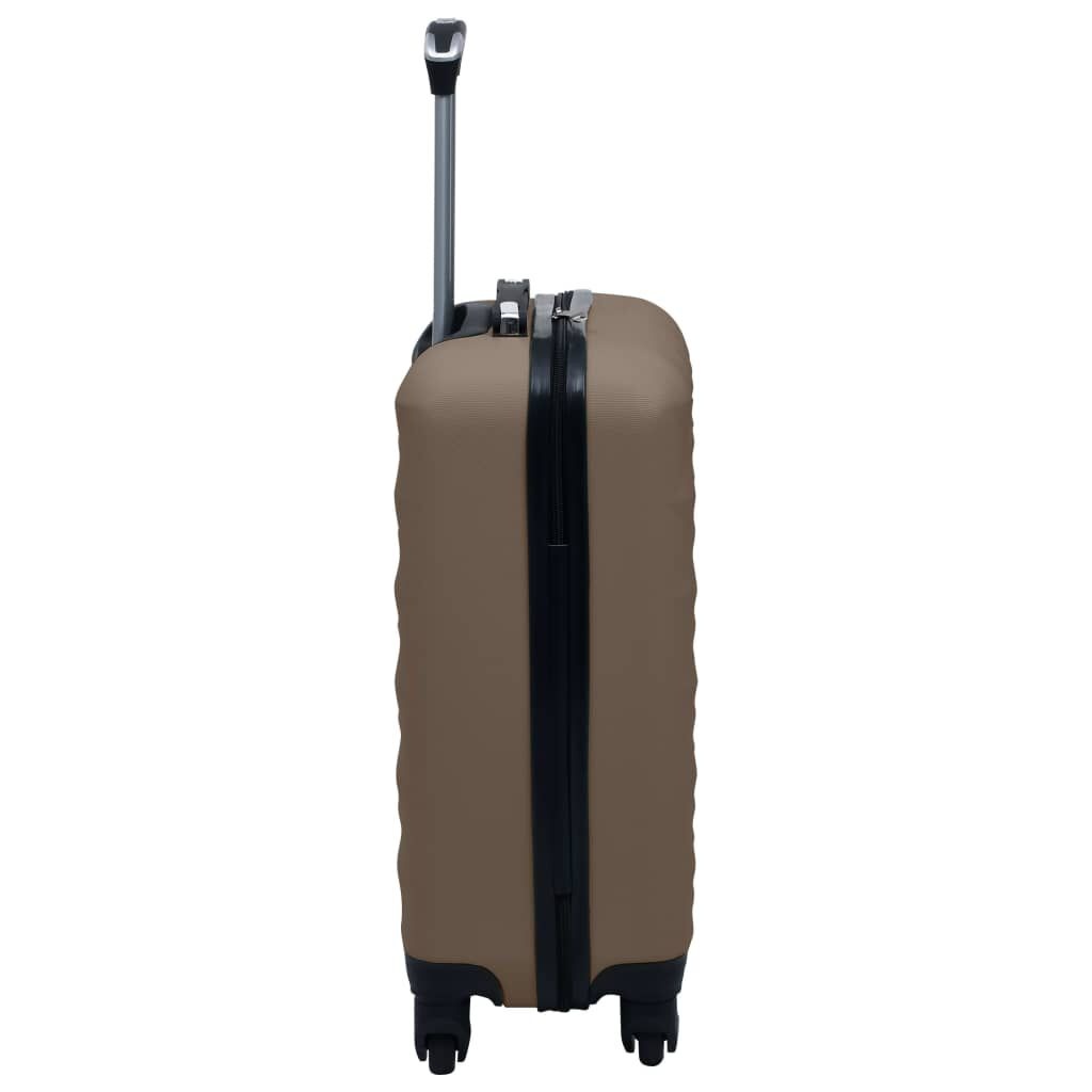 VidaXL Kofferset (2-delig, bruin) - 35% Korting!