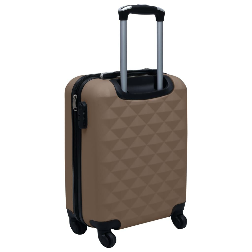 VidaXL Kofferset (2-delig, bruin) - 35% Korting!