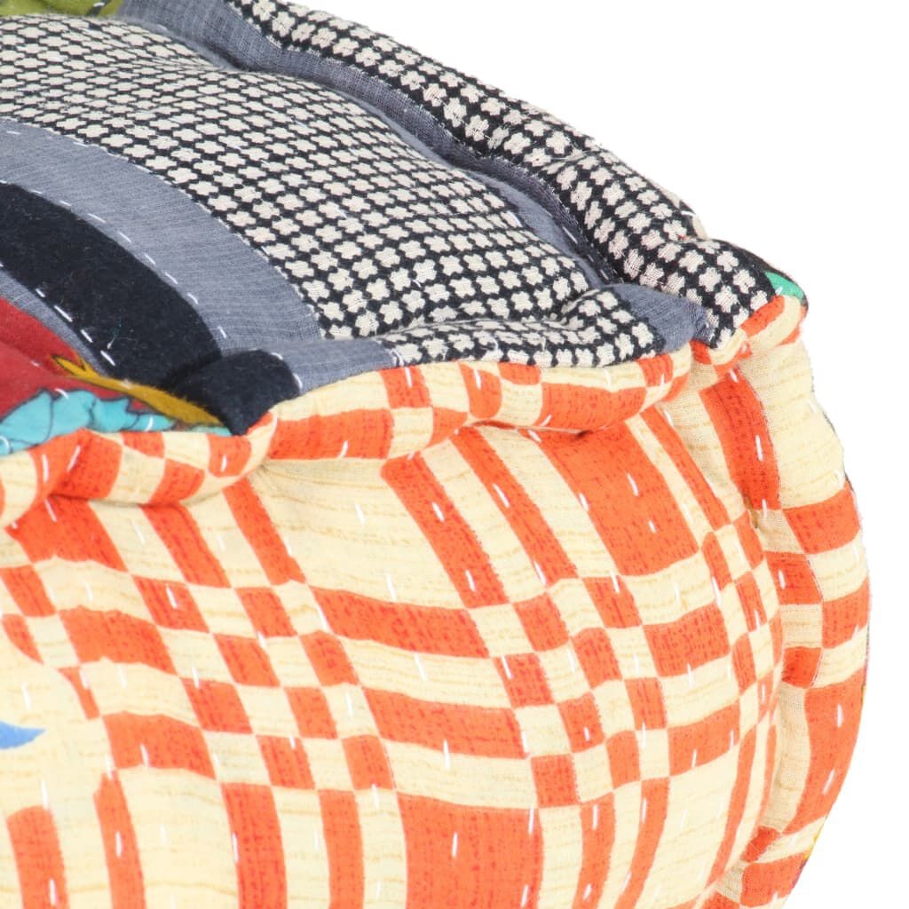vidaXL Modulaire Poef Patchwork - 45% Korting!