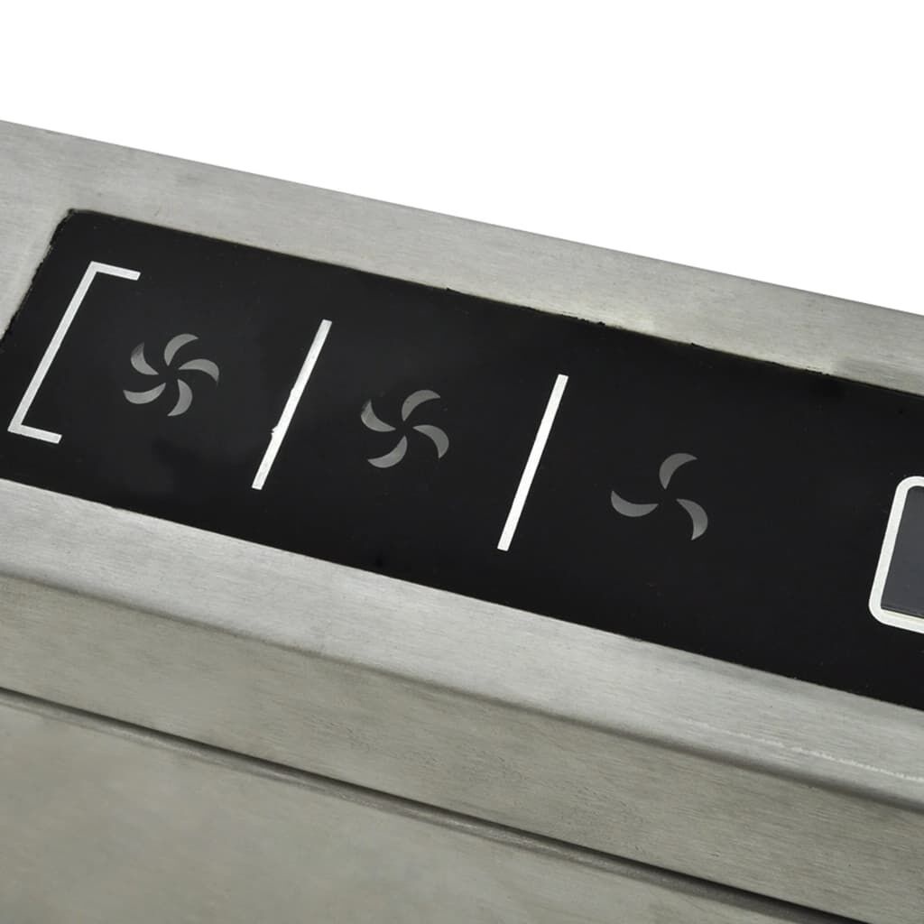 vidaXL Kookeiland Afzuigkap met LCD - 55% Korting!