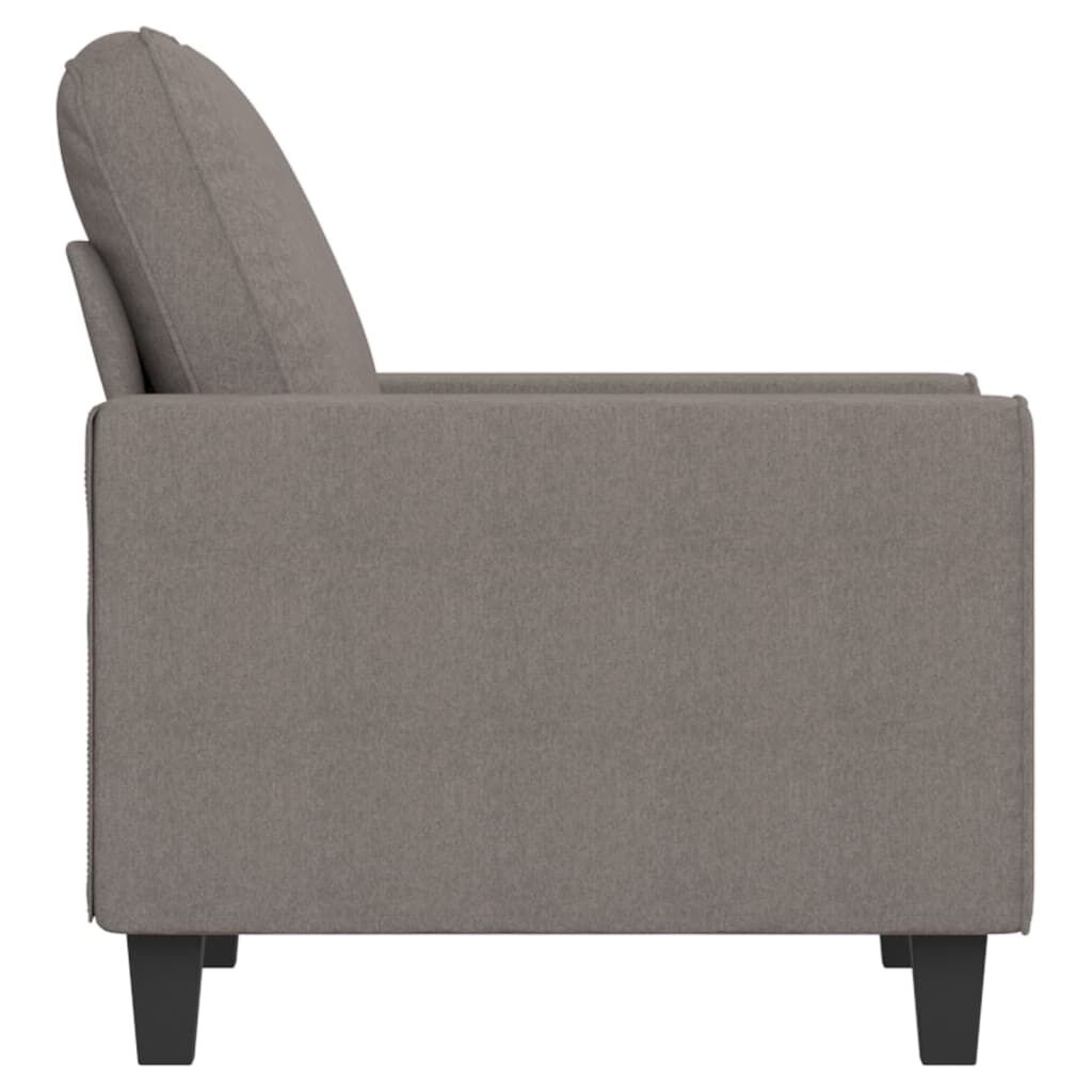 vidaXL Fauteuil Taupe - 60cm - Nu 35% Korting!