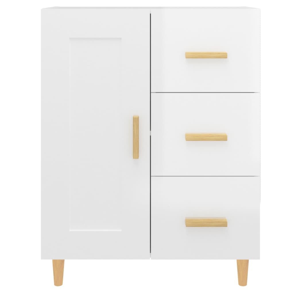 vidaXL Dressoir Wit Hoogglans - 69,5cm - 35% Korting!
