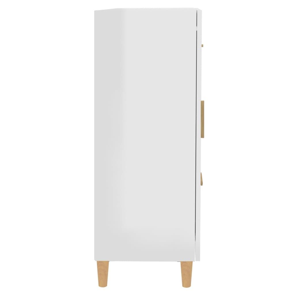 vidaXL Dressoir Wit Hoogglans - 69,5cm - 35% Korting!