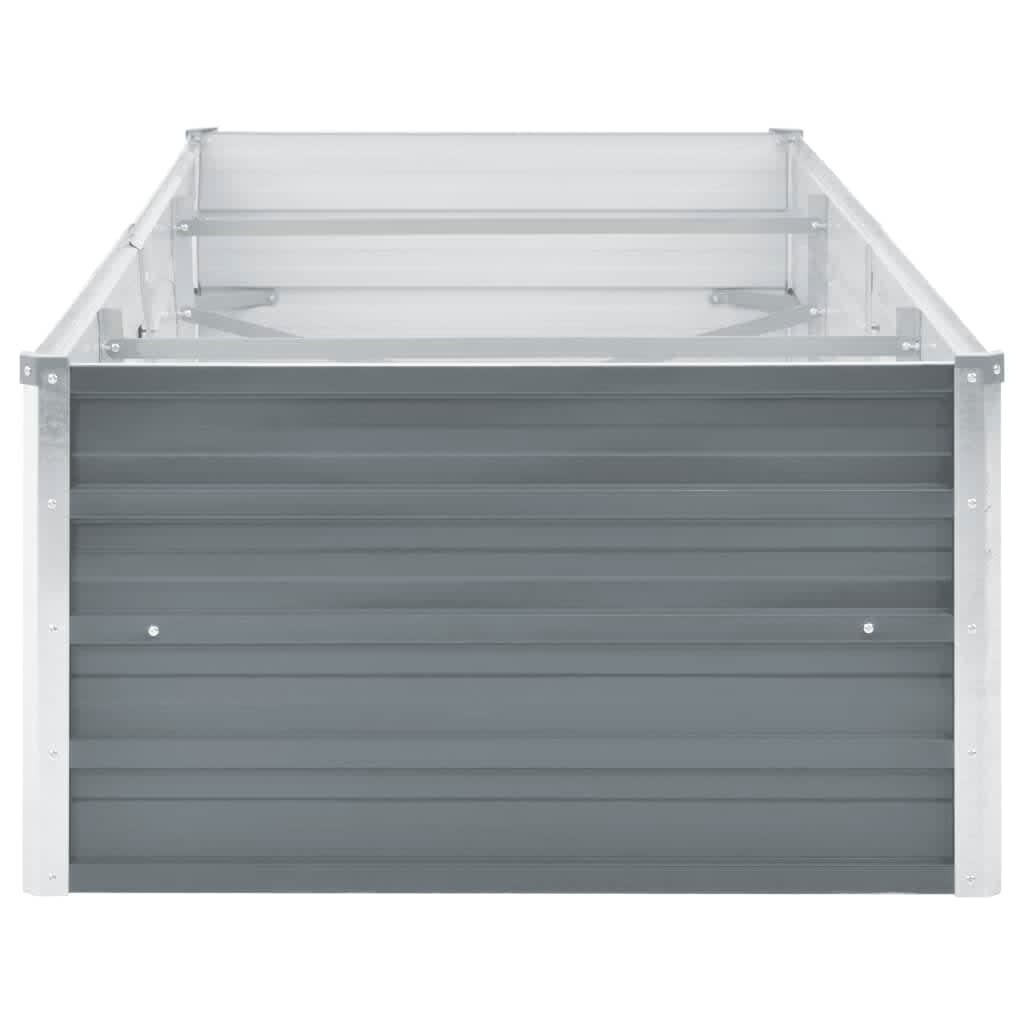VidaXL Verhoogde Plantenbak 240cm Grijs - 35% Korting!