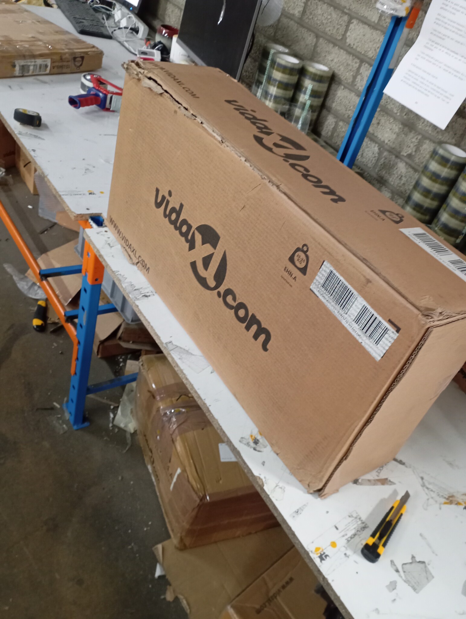 vidaXL Nachtkastjes LED Zwart (2 st) - 45% Korting!