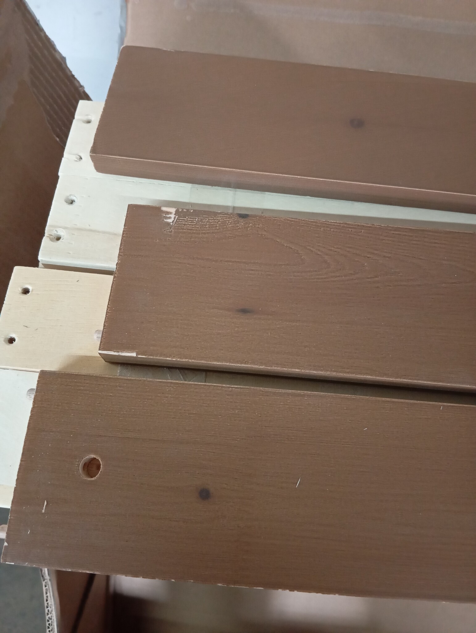 vidaXL Bedframe 200x200 Grenenhout Honingbruin -50%