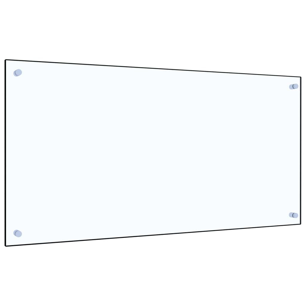 vidaXL Keuken Spatscherm Glas 100x50cm - 35% Korting!