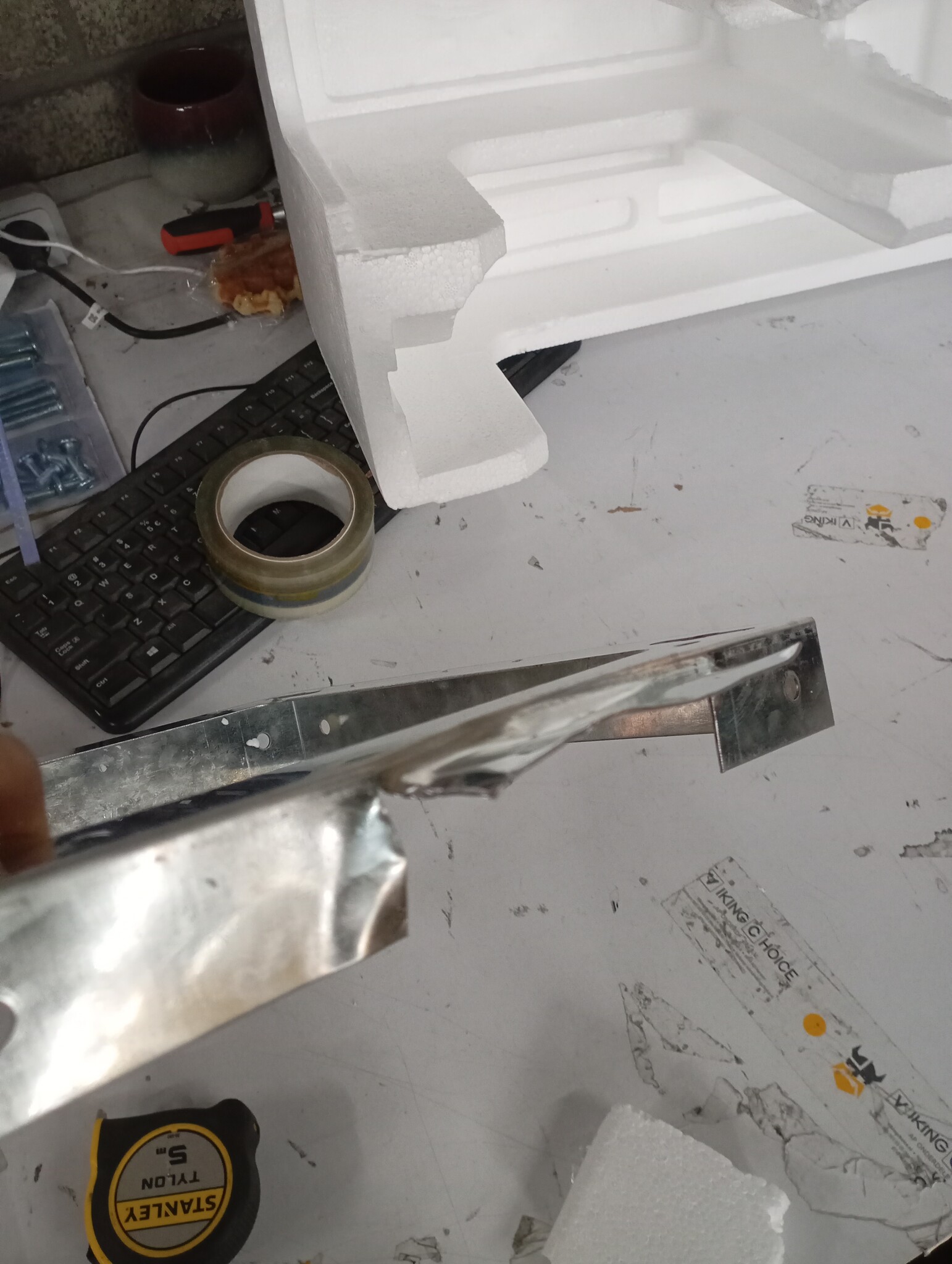 vidaXL Kookeiland Afzuigkap LCD - 55% Korting! (Defect)