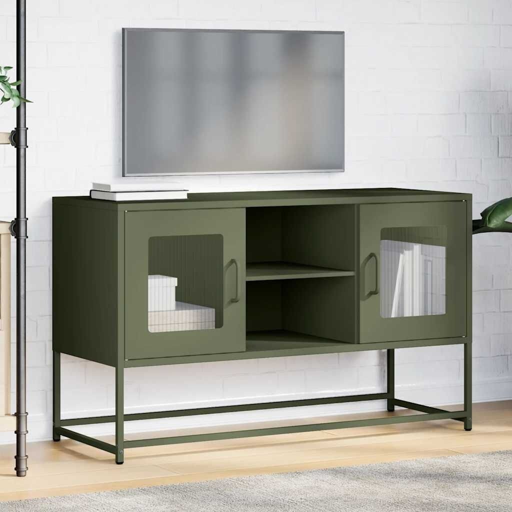 VidaXL TV-meubel Olijfgroen -35%! (beschadigde doos)
