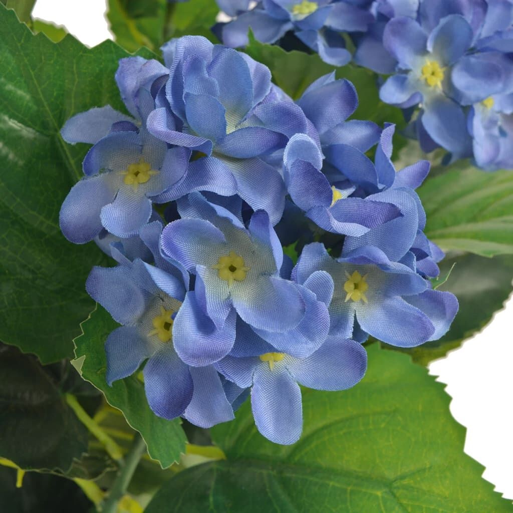 Kunst Hortensia Plant Blauw 60cm - 35% Korting!