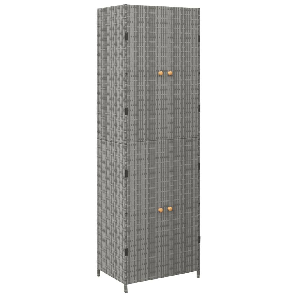 vidaXL Tuinkast Grijs 59x40x180cm - 35% Korting!