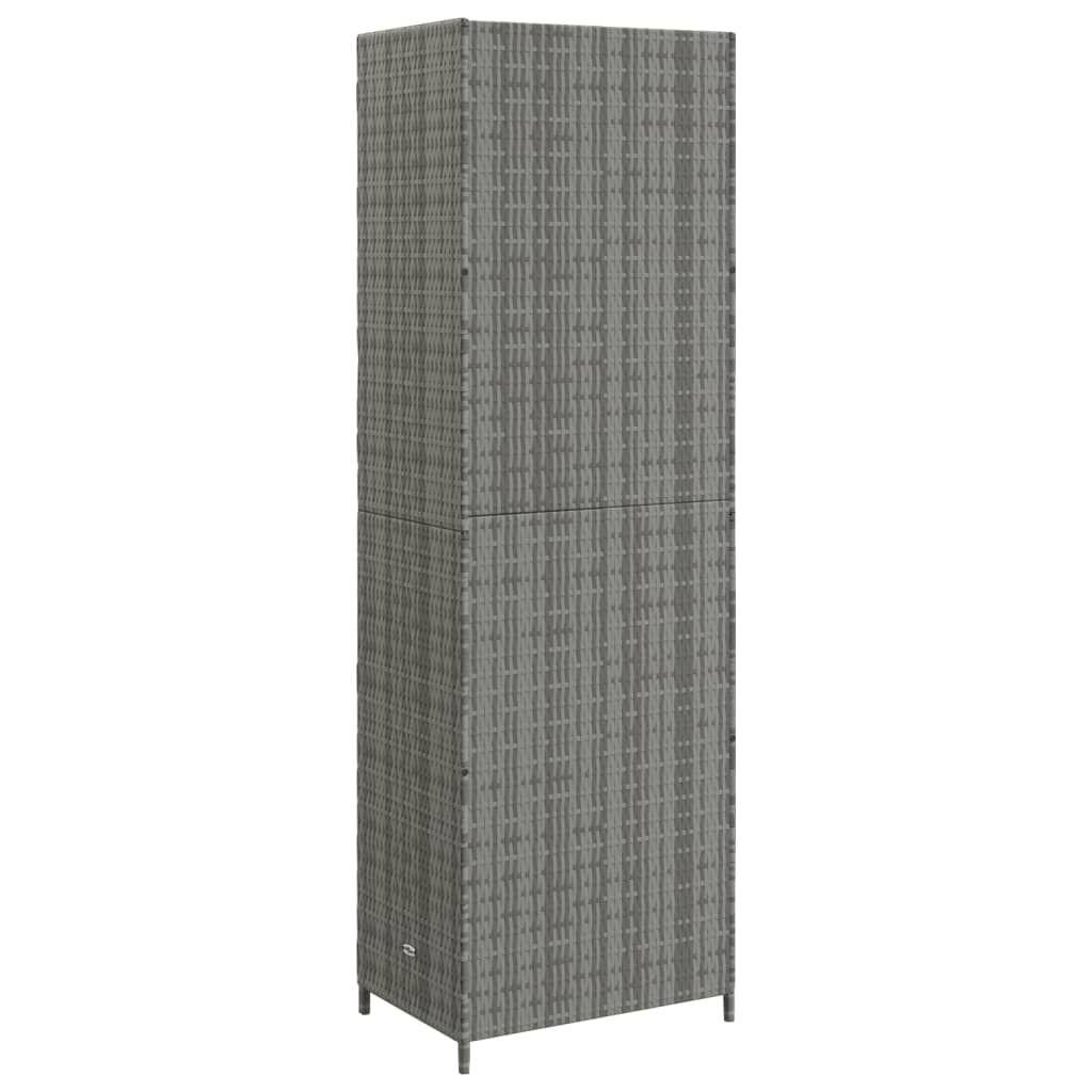 vidaXL Tuinkast Grijs 59x40x180cm - 35% Korting!
