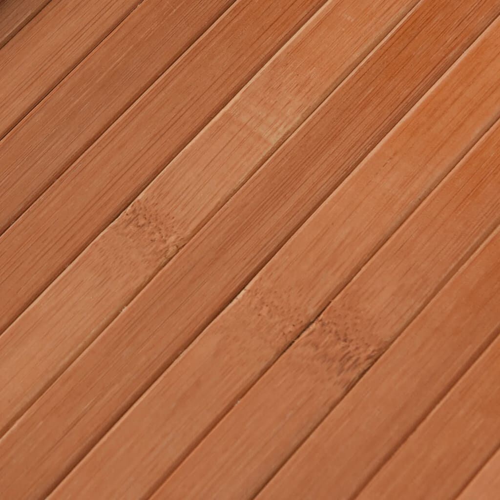 Bamboe Vloerkleed 100x400cm Bruin - 45% Korting!