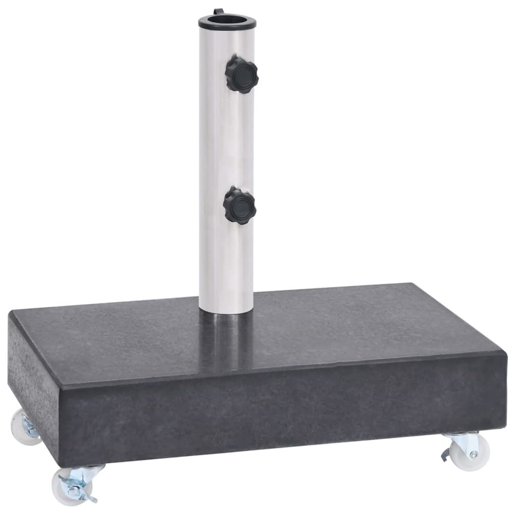 vidaXL Parasolvoet Graniet Zwart -35%! Topdeal!