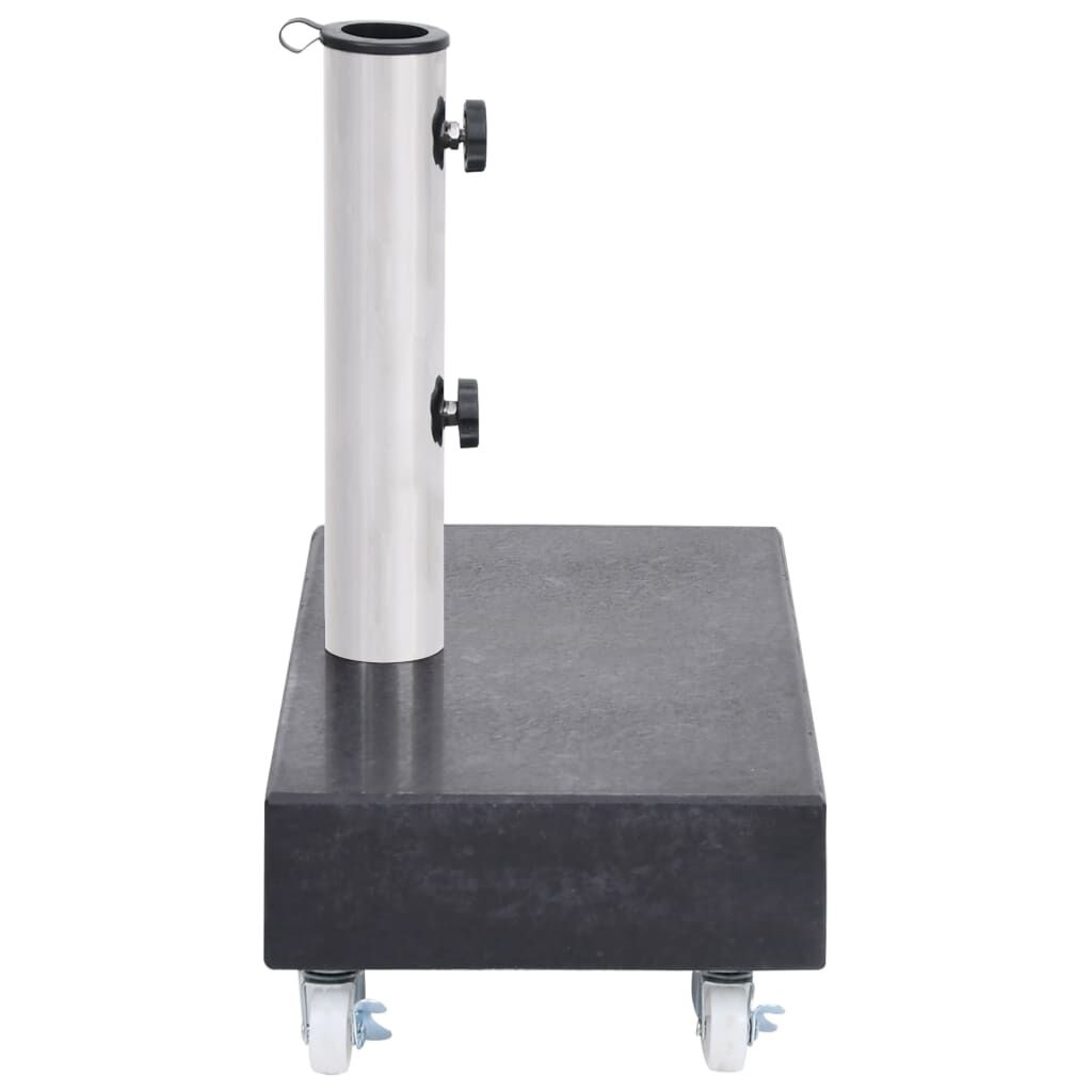 vidaXL Parasolvoet Graniet Zwart -35%! Topdeal!