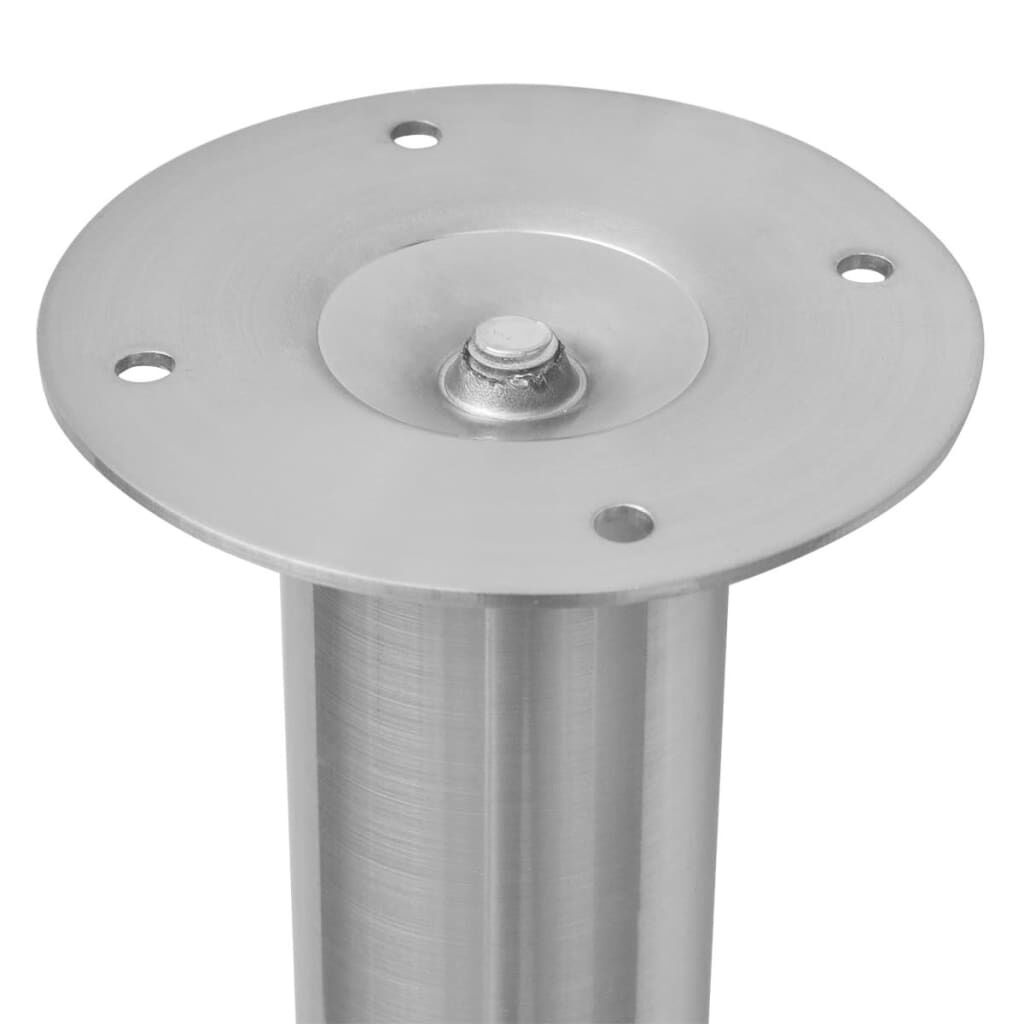 Tafelpoten Telescopisch Nikkel (71-110cm) - 2 stuks - 35% Korting!