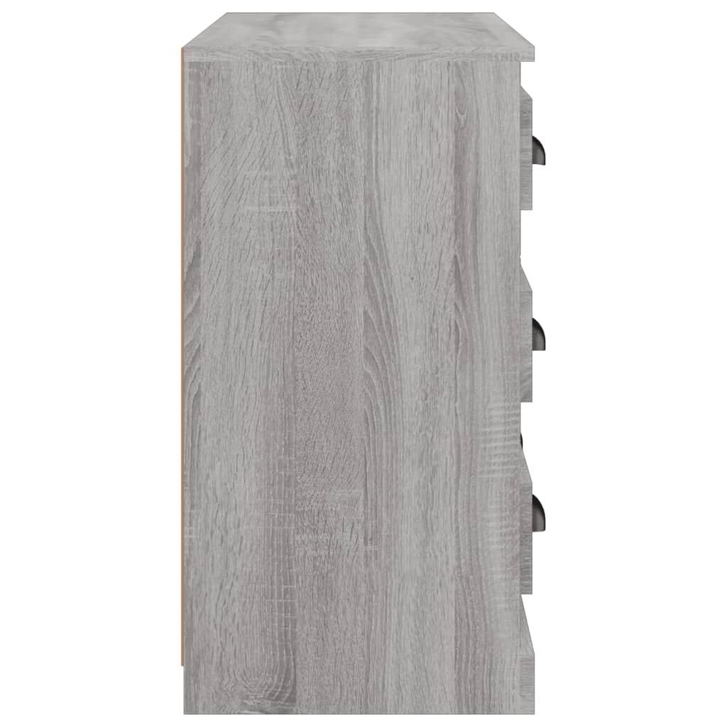 vidaXL Dressoir Grijs Sonoma Eiken - 35% Korting!