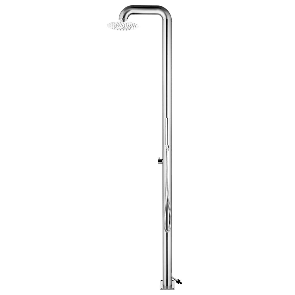 VidaXL Buitendouche RVS 225cm - 35% Korting!