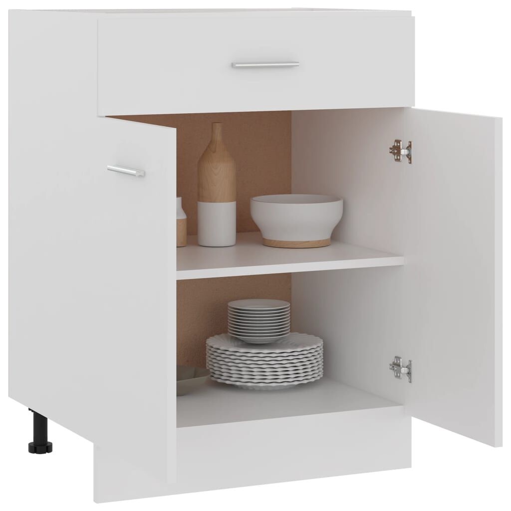 vidaXL Onderkast Lyon Wit 60cm - 35% Korting!