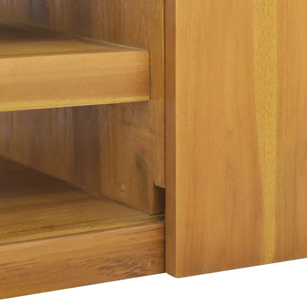 VidaXL Badkamerkast Teak 110cm - 35% Korting!