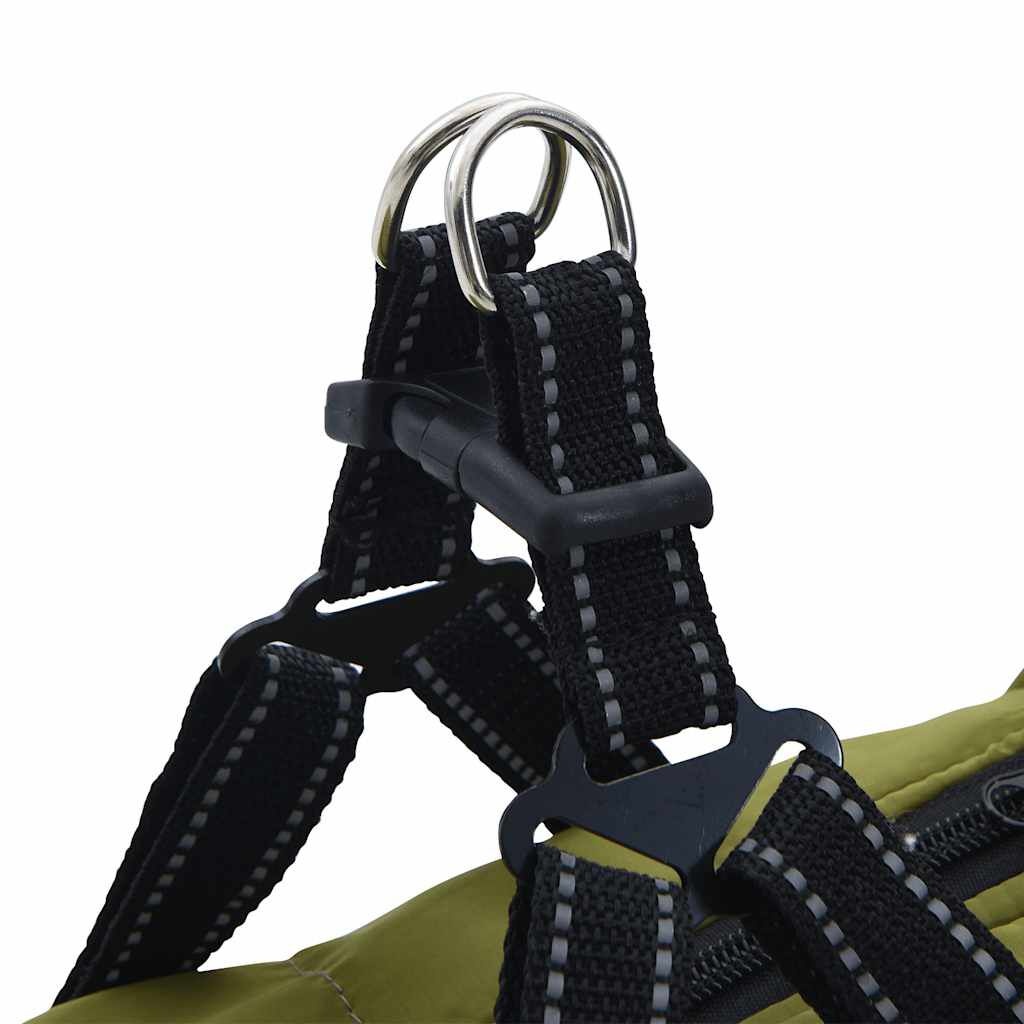 VidaXL Hondenjas met Harnas Legergroen L32 - 53% Korting!