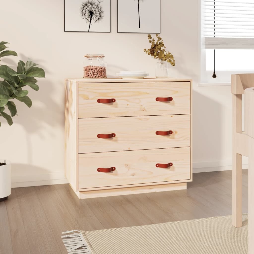 VidaXL Dressoir Grenenhout 80cm - 42% Korting! (Nieuw)