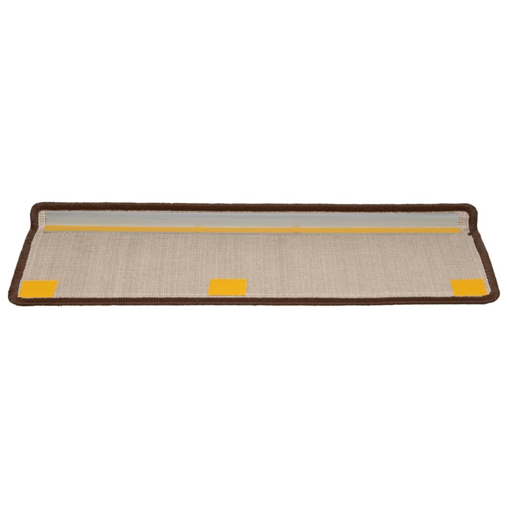 Trapmatten Bruin (15 st) - 65x21cm - 47% Korting!