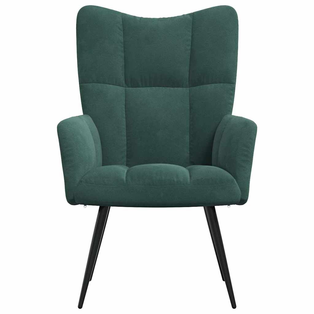 VidaXL Relaxstoel Fluweel Donkergroen - 35% Korting!