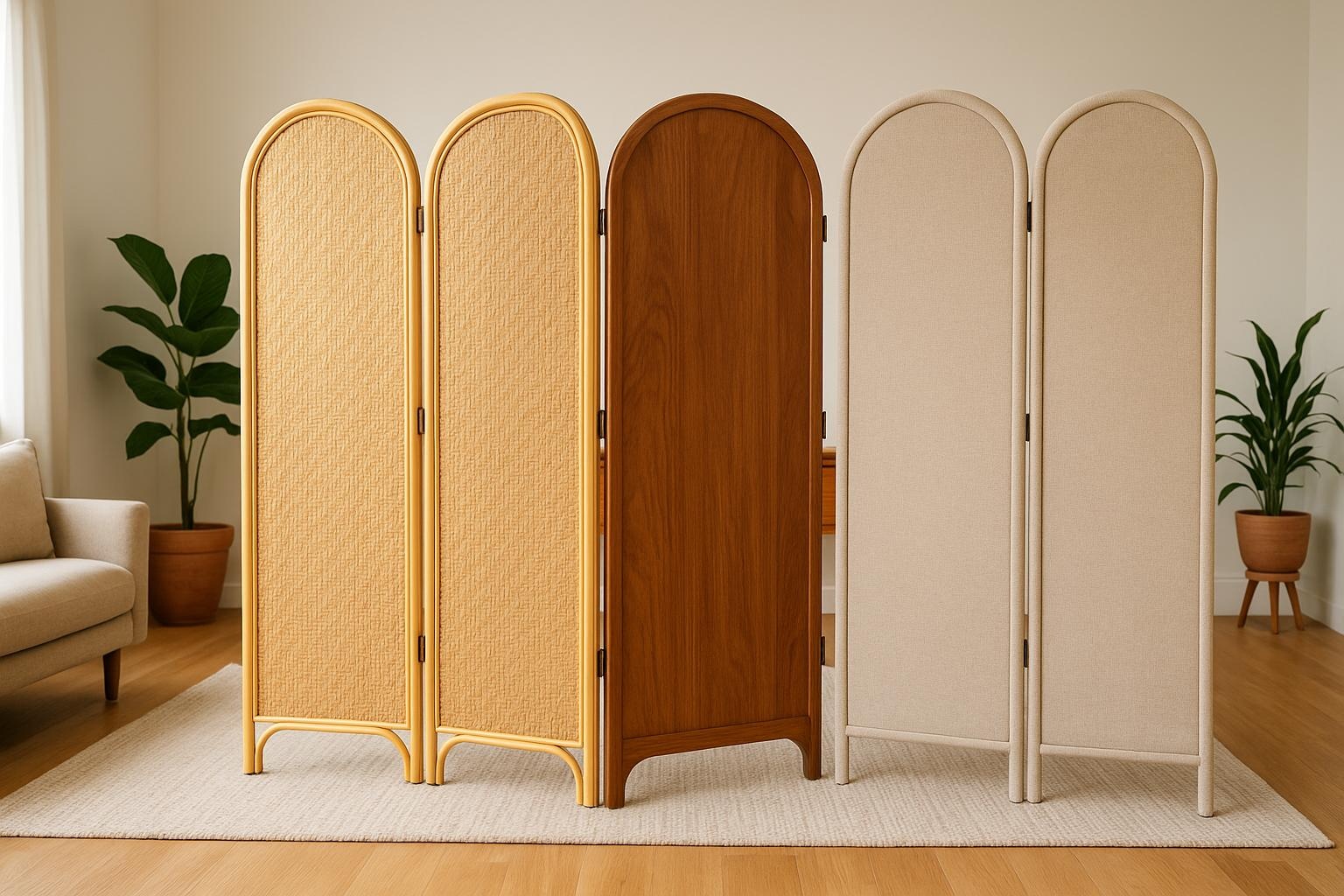 Kamerscherm Kopen 2025: Bamboe vs Hout vs Stof [Complete Gids + Prijs]