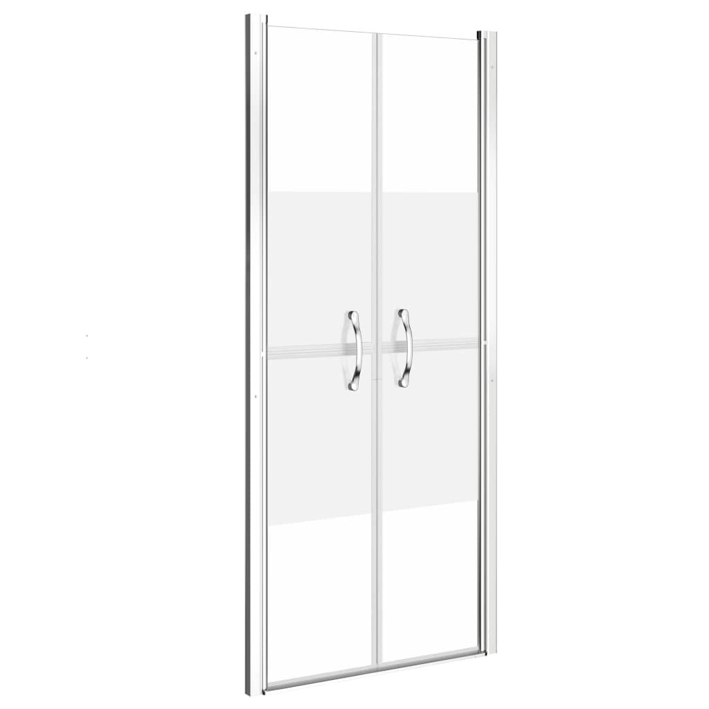 vidaXL Douchedeur 96cm Halfmat - 35% Korting!
