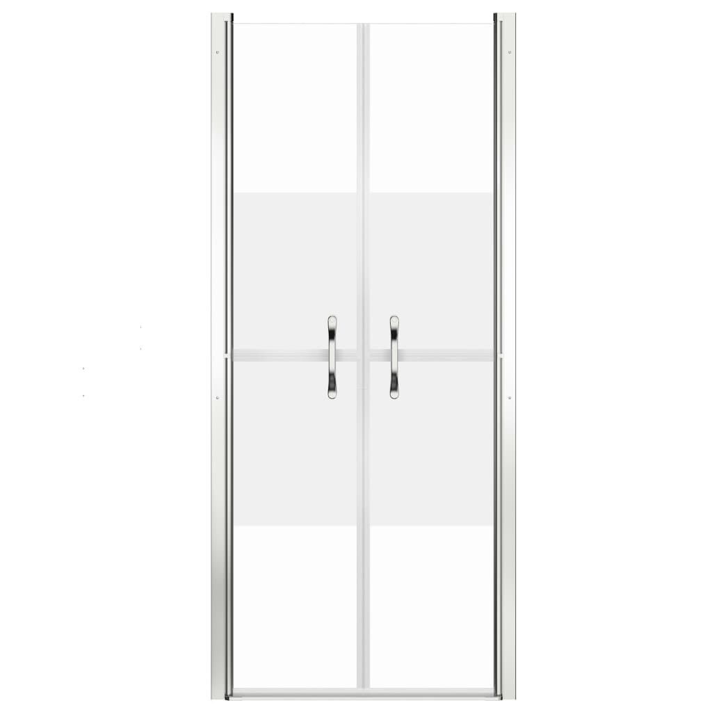 vidaXL Douchedeur 96cm Halfmat - 35% Korting!