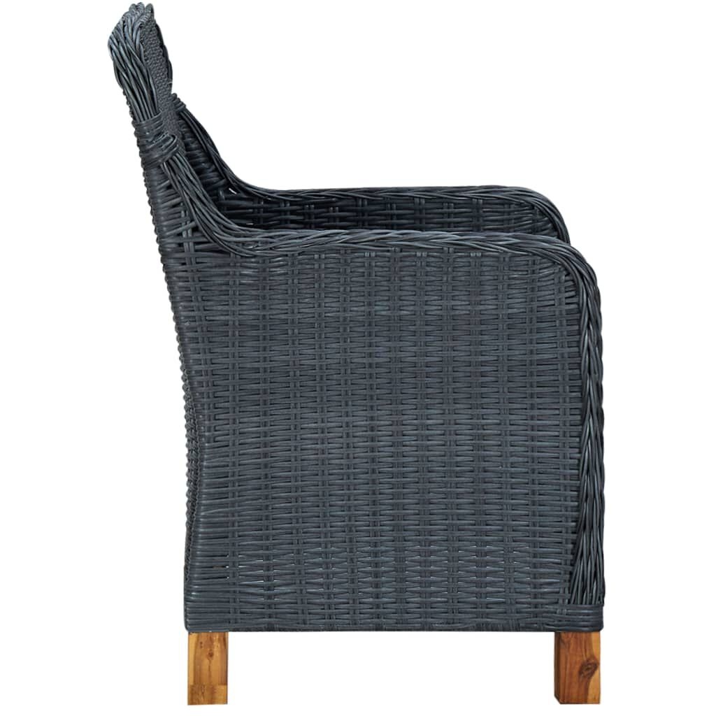 vidaXL Tuinstoelen (2 st) met Kussens -35% Korting!