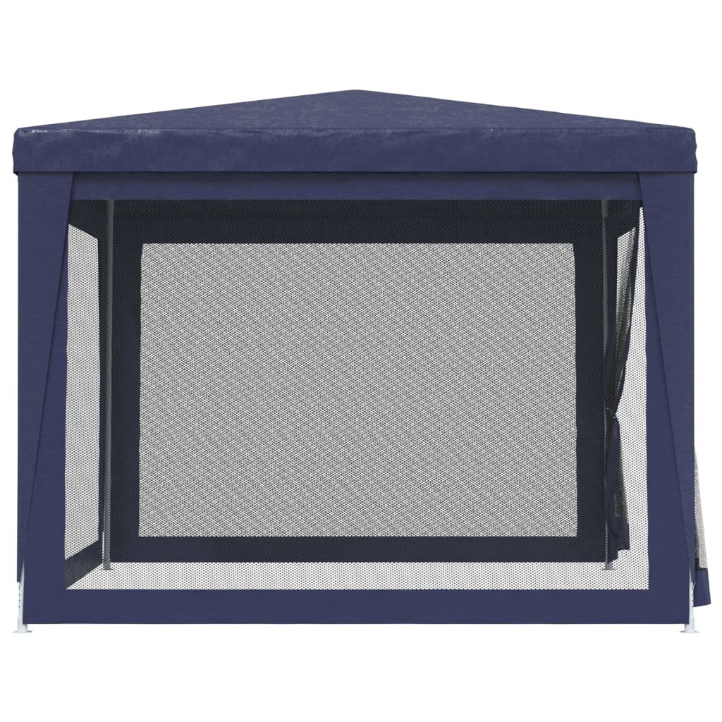 Partytent 3x3m Blauw m. Zijwanden - 35% Korting!