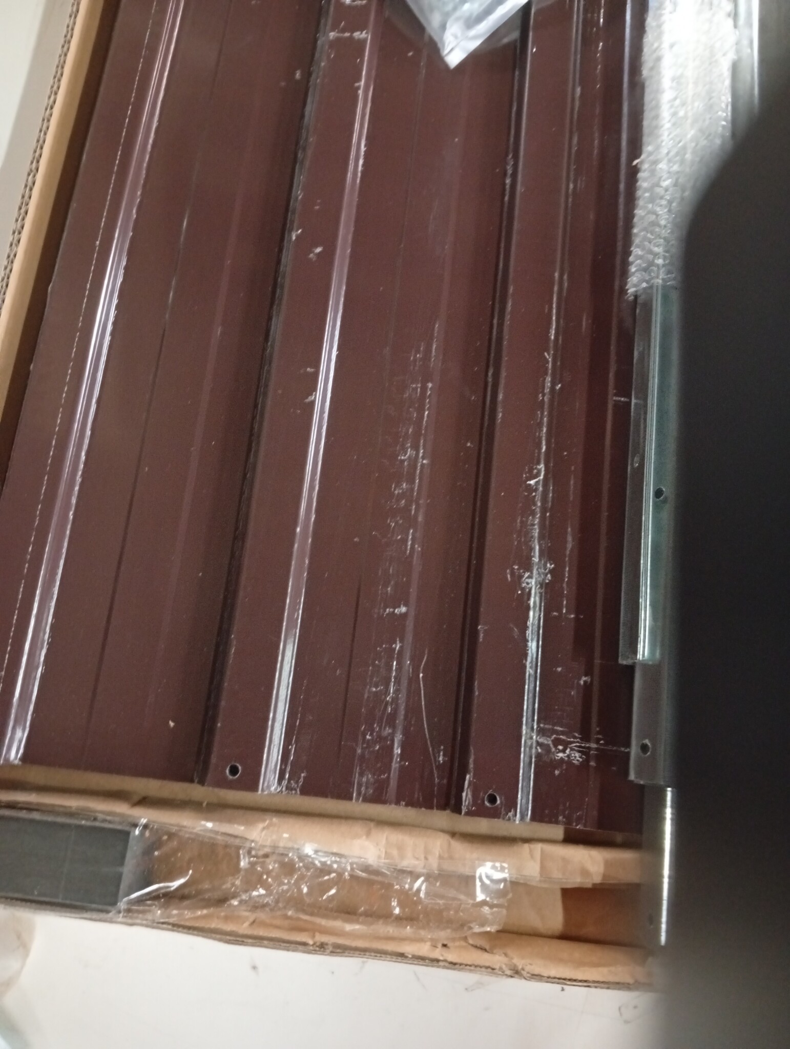 Plantenbak Verhoogd Bruin 240cm - 55% Korting! Krasjes, Topdeal!