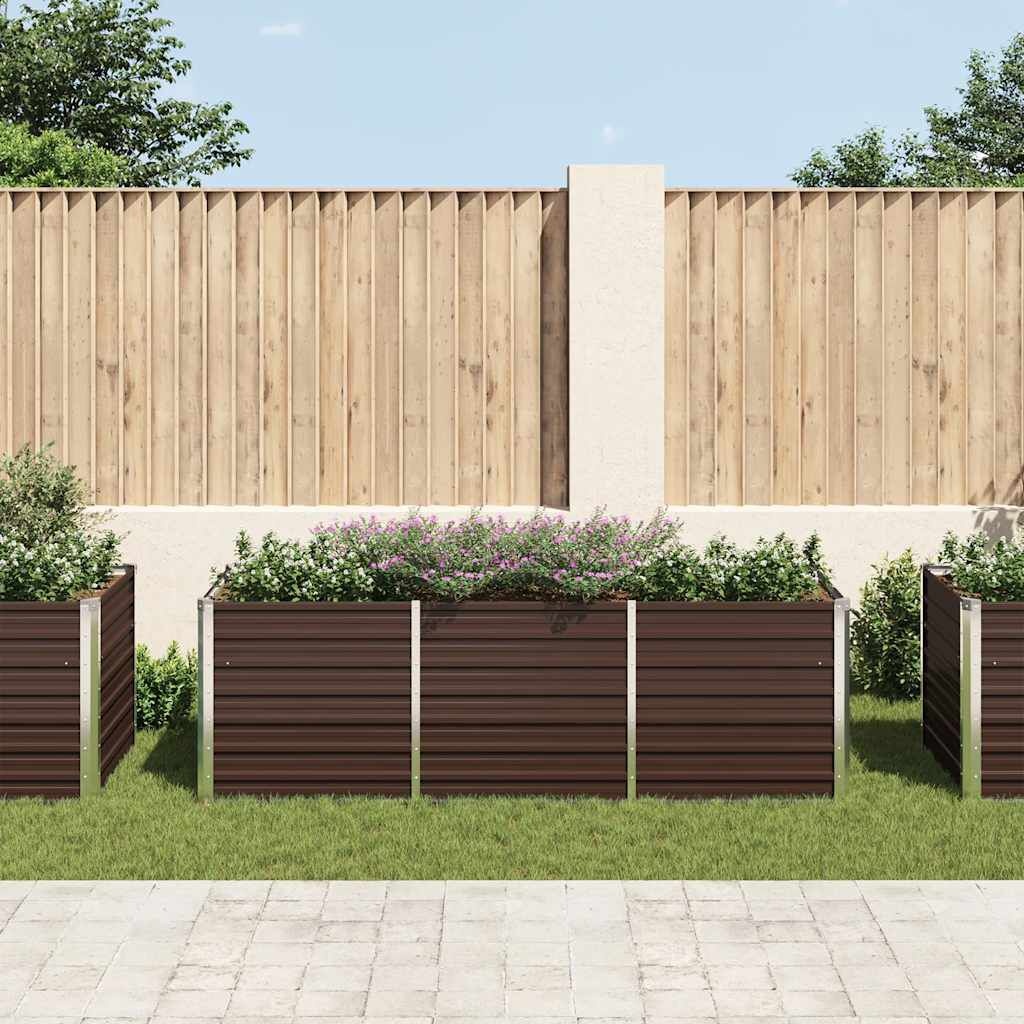 Plantenbak Verhoogd Bruin 240cm - 55% Korting! Krasjes, Topdeal!