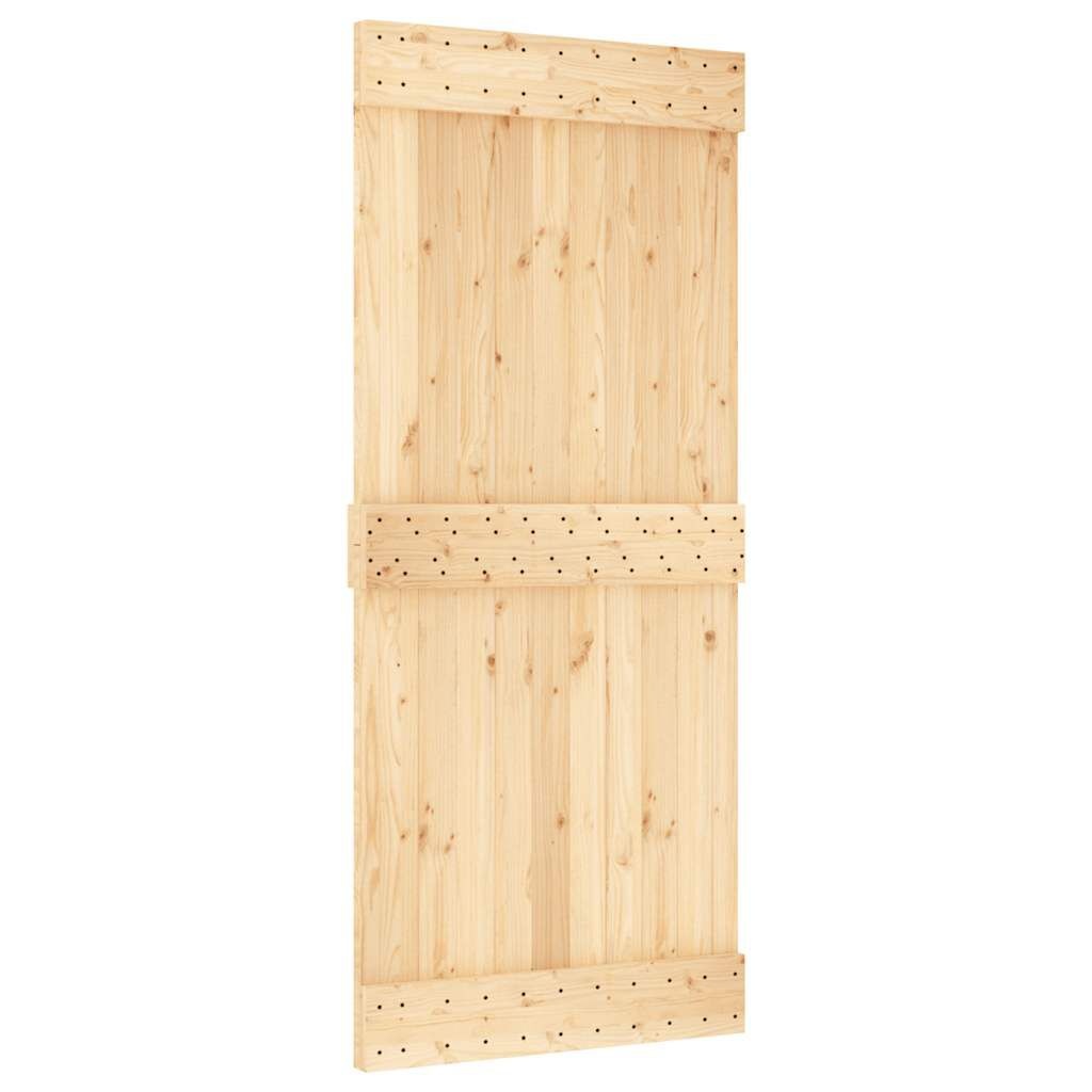 vidaXL Massief Grenen Deur NARVIK 90x210 - 35% Korting!