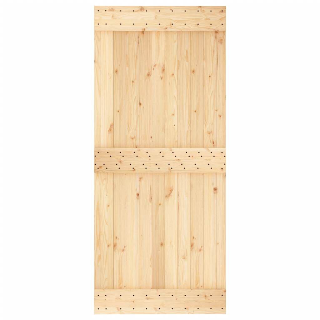 vidaXL Massief Grenen Deur NARVIK 90x210 - 35% Korting!