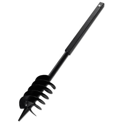 Grondboor 150mm Zwart - 51% Korting! (Retourdeal)