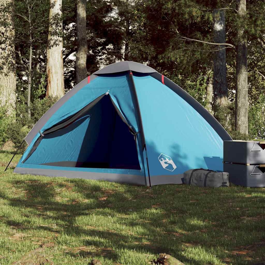 vidaXL Koepeltent Blauw 4-Persoons - 35% Korting!