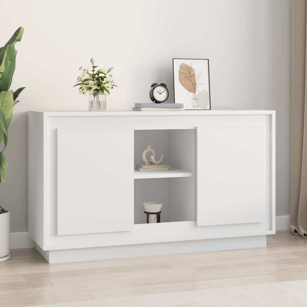 VidaXL Dressoir Wit 102cm - 35% Korting!