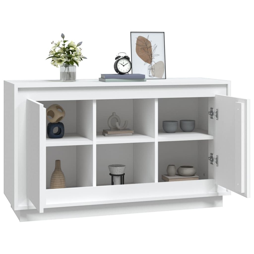 VidaXL Dressoir Wit 102cm - 35% Korting!