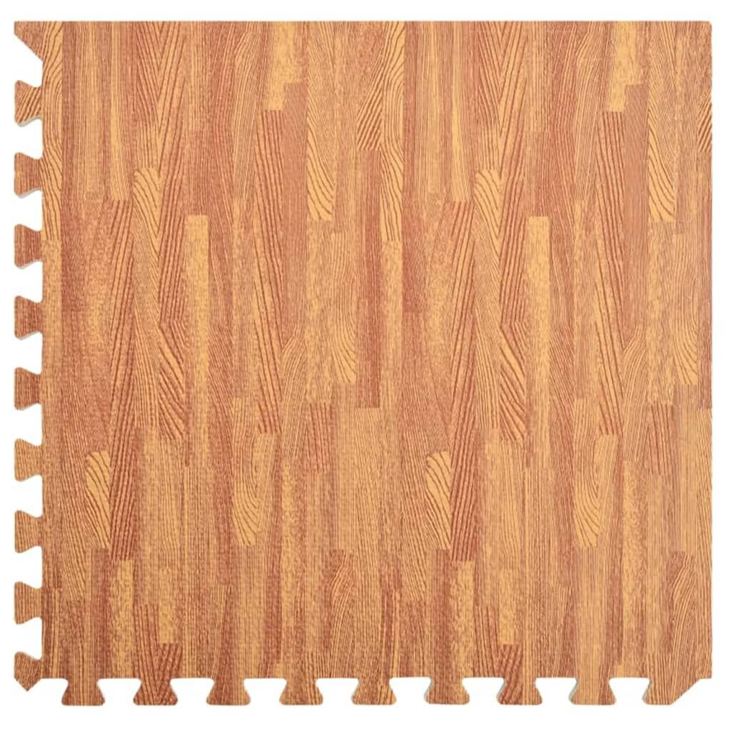 vidaXL Vloermatten Houtlook 12st -4,32m²! 35% Korting!