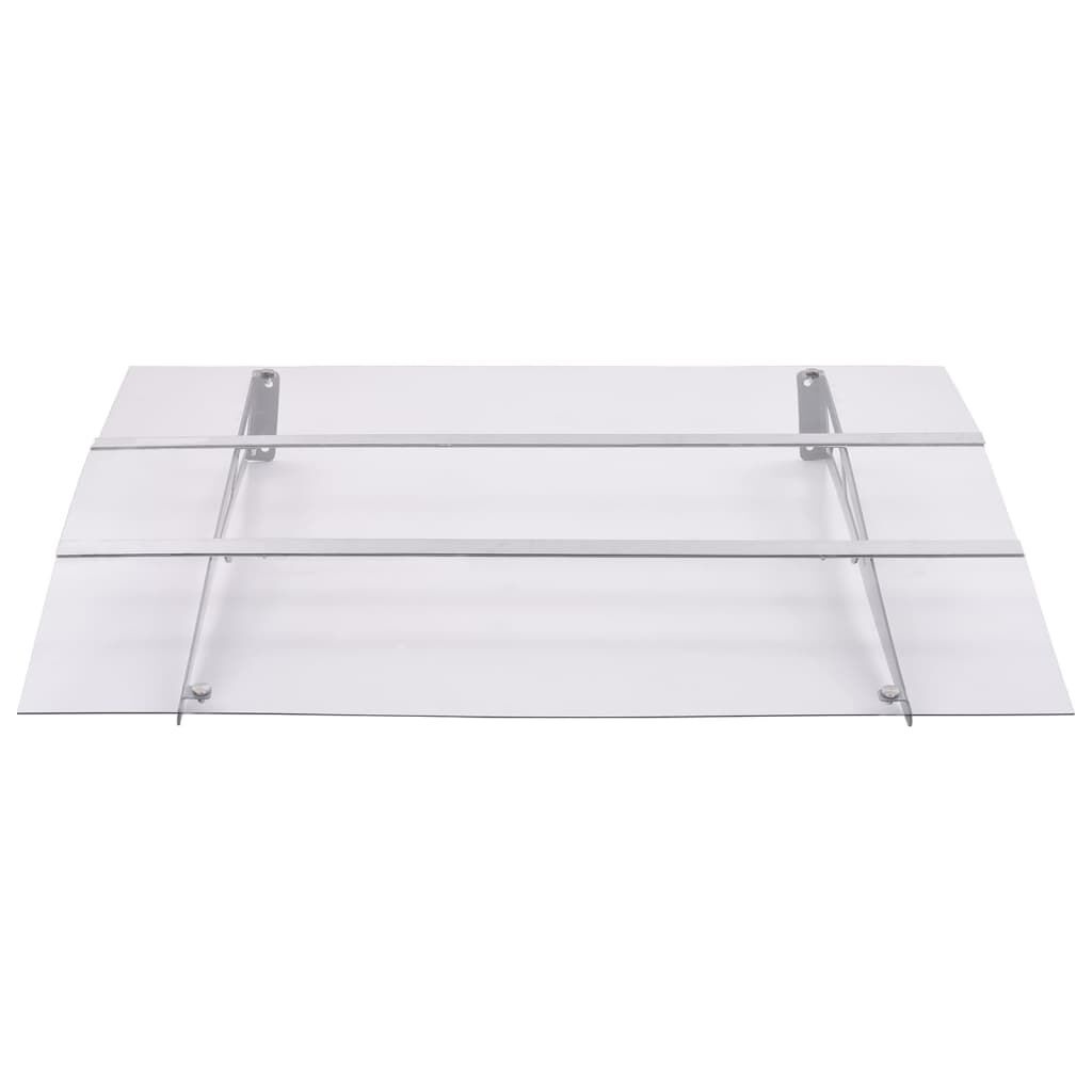 vidaXL Deurluifel 150x90cm - Zilver/Transparant - 45% Korting!