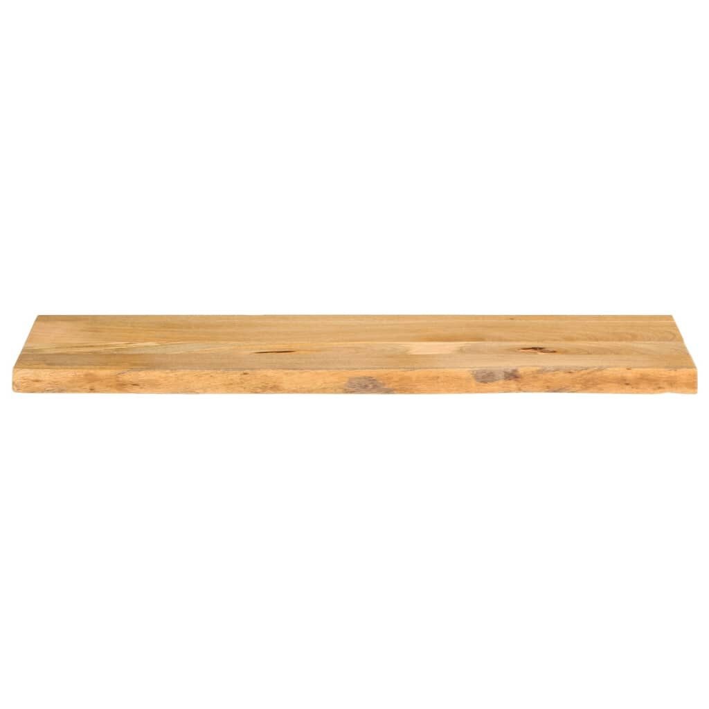 Mangohouten Tafelblad 100x40cm - Natuurlijke Rand - 35% Korting!
